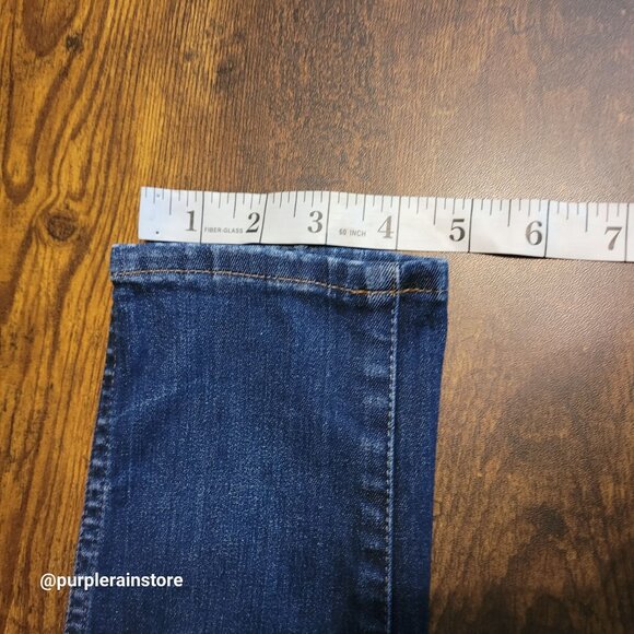 Madewell Jeans Size 27 T Skinny 9" High Riser Polly Wash F6171 Stretch Denim - Picture 10 of 11